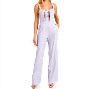 WAYF Elegant Lavender Jumpsuit Size S.